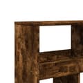 Miniatyrbillede 7 af 10: rumdeler 100x33x125,5 cm konstrueret træ røget egetræsfarve