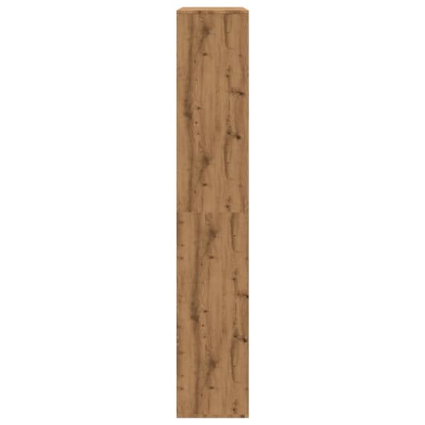 bogreol 100x33x187,5 cm konstrueret træ kunsteg