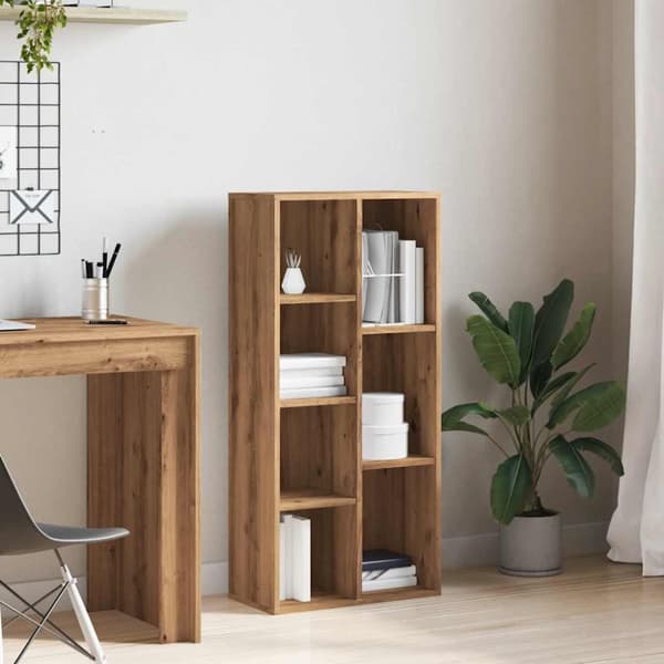 bogskab 50x25x104 cm kunsteg