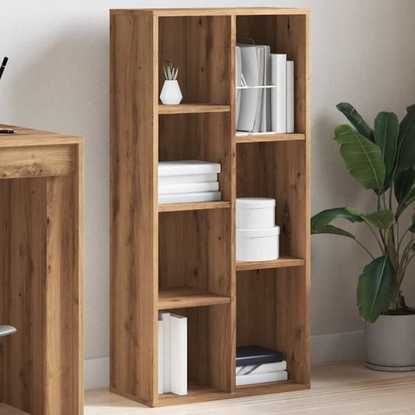 bogskab 50x25x104 cm kunsteg