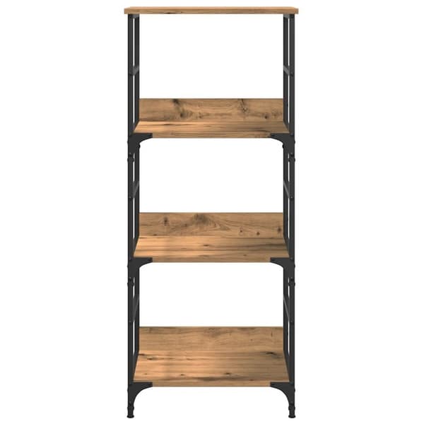 bogskab 50x33x117,5 cm konstrueret træ kunsteg