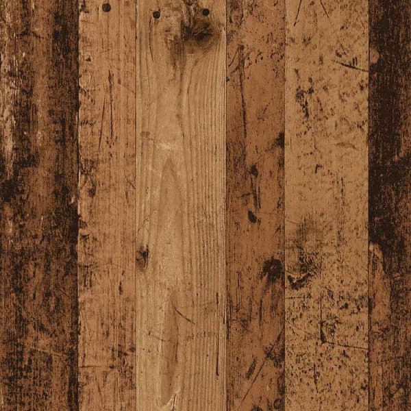 Kirjahylly, vanha puu, 50x33x117,5 cm