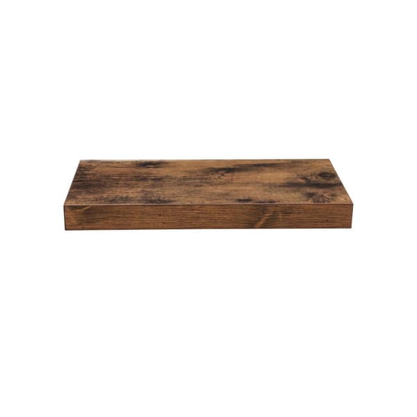 Seinähylly - kelluva hylly - 40 x 20 x 3,8 cm - Vintage Brown - Office Board