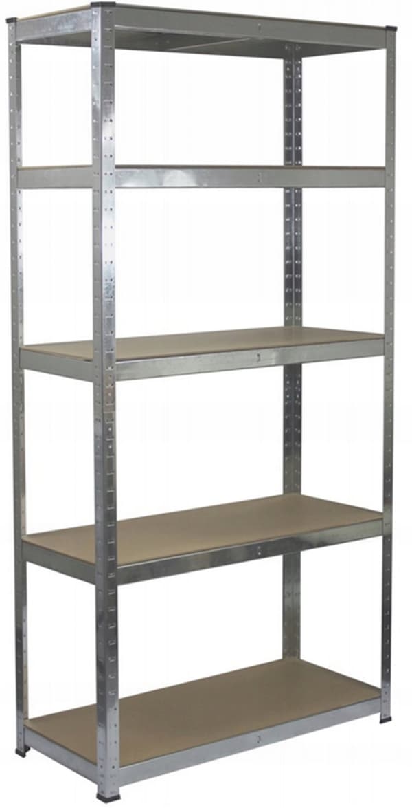 Metalopbevaringsstativ kældergarage 180cm