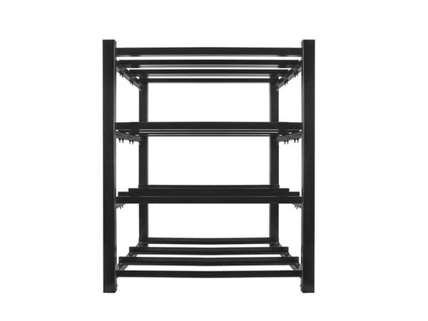 Lanberg battery rack for UPS 830x650 3 rows 4 levels (12 shelves) black Lanberg (flat pack)