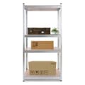 Miniatyrbillede 8 af 9: Kraftig reol 160 x 80 x 40 cm 320 kg - sølv