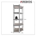 Miniatyrbillede 7 af 8: Kraftig reol 180 x 70 x 70 cm 875 kg sølv