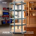 Miniatyrbillede 4 af 10: Kraftig reol 180 x 70 x 70 cm 875 kg - Antracit