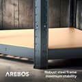 Miniatyrbillede 8 af 10: Kraftig reol 180 x 70 x 70 cm 875 kg - Antracit