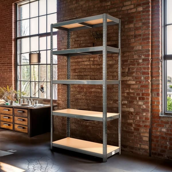 Kraftig reol 180 x 90 x 40 cm 875 kg - Antrazit