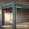 Miniatyrbillede 8 af 10: 2x Kraftig reol 180 x 90 x 40 cm 875 kg - Antrazit