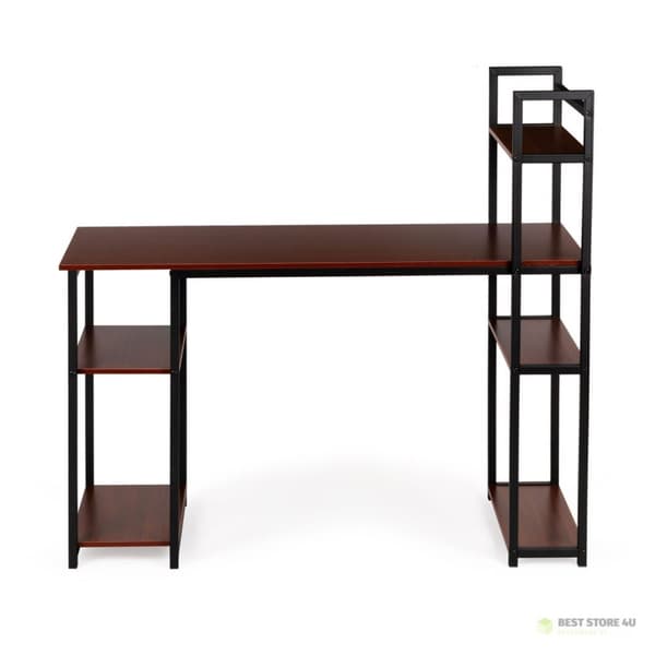 Tietokonepöytä toimistopöytä + hylly parvi tammi ModernHome