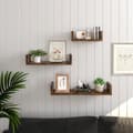 Miniatyrbild 2 av 7: Set med 3 hängande hyllor - LWS066T01
