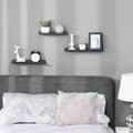 Miniatyrbild 3 av 8: Set med 3 hyllplan - LFS12BK