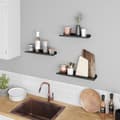 Miniatyrbild 5 av 8: Set med 3 hyllplan - LFS12BK