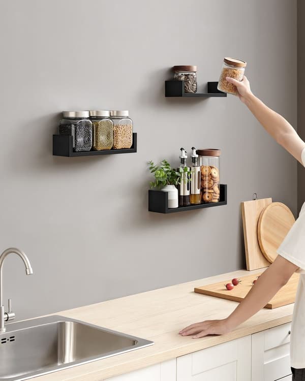 Set med 3 hyllplan - LWS40BK