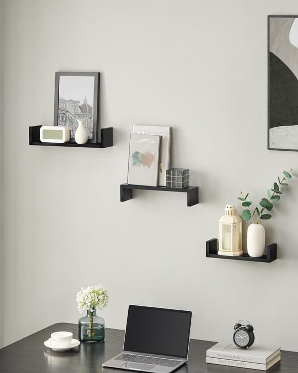 Set med 3 hyllplan - LWS40BK