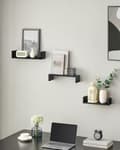 Miniatyrbild 2 av 6: Set med 3 hyllplan - LWS40BK