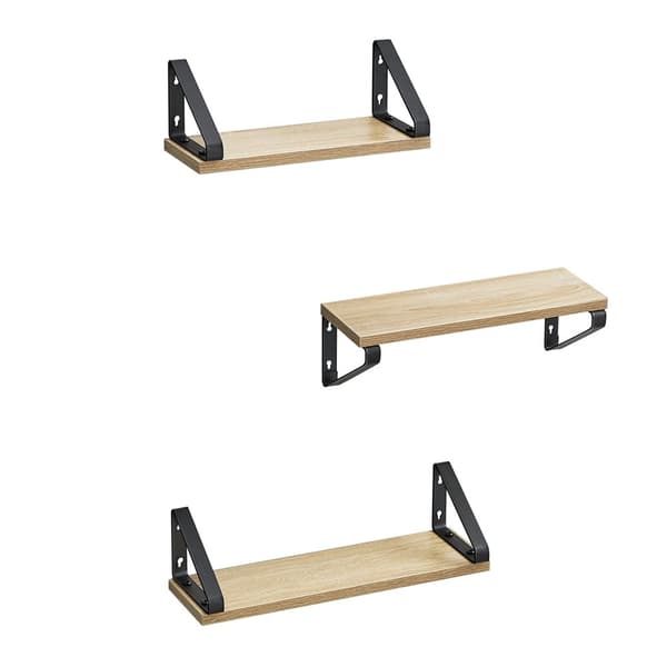 Set med 3 hängande hyllor - Sonoma - LWS033B11