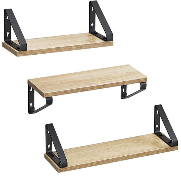 Set med 3 hängande hyllor - Sonoma - LWS033B11