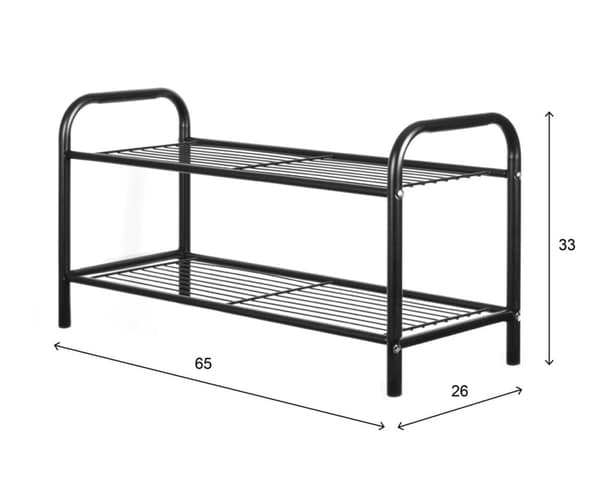 HYLDE SKOSTAV 65 X 33 X 26CM BRUNBESTE BB-2595