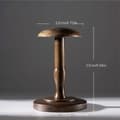 Miniatyrbillede 2 af 2: Træbordhattedisplay, Naturlig Træfinish, Bærbart Design,Hat Rack lille størrelse