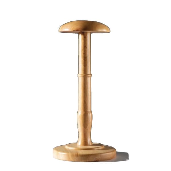 Træbordhattedisplay, Naturlig Træfinish, Bærbart Design,Hat Rack stor størrelse