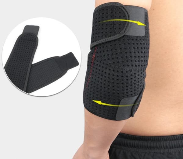 Justerbart stöd till armbåge stabiliserande kompression baseball
