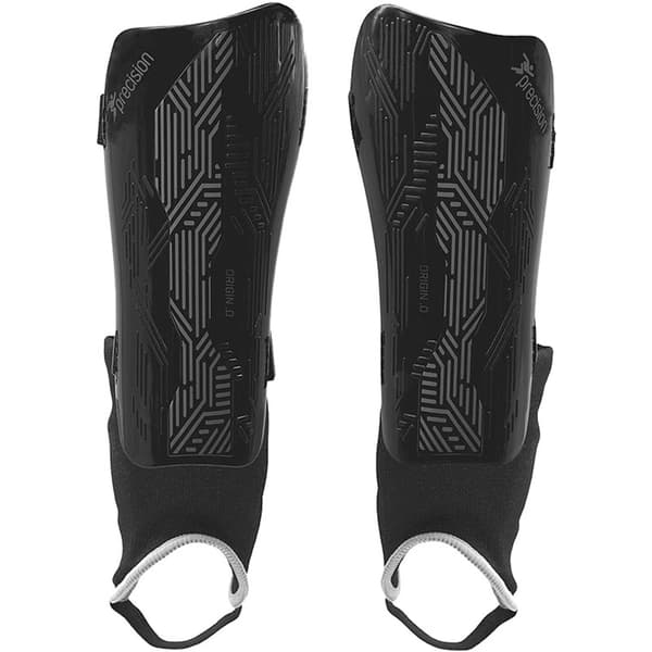 Precision Unisex Adult Origin.0 Shin Guards Black/Black S