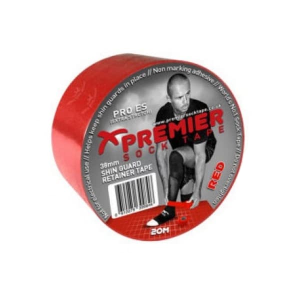 Premier Shin Guard Tape Red One Size