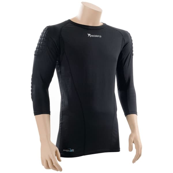 Precision Pehmustettu Baselayer-maalivahdin Paita Musta S