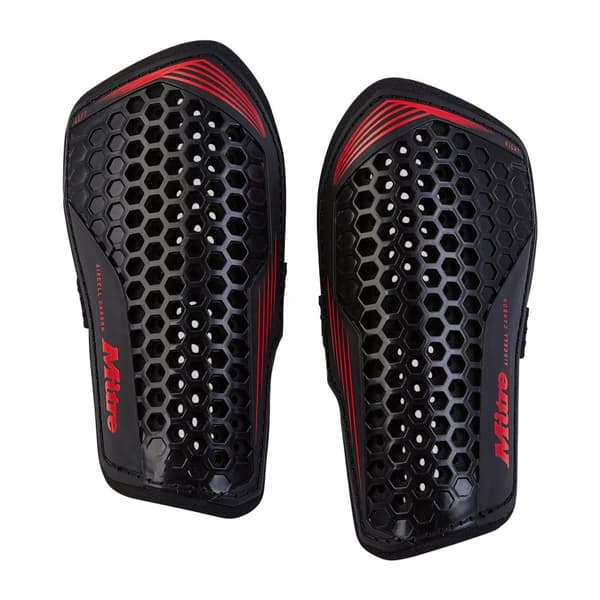 Mitre 2024 benskydd för herrar Black/Red S