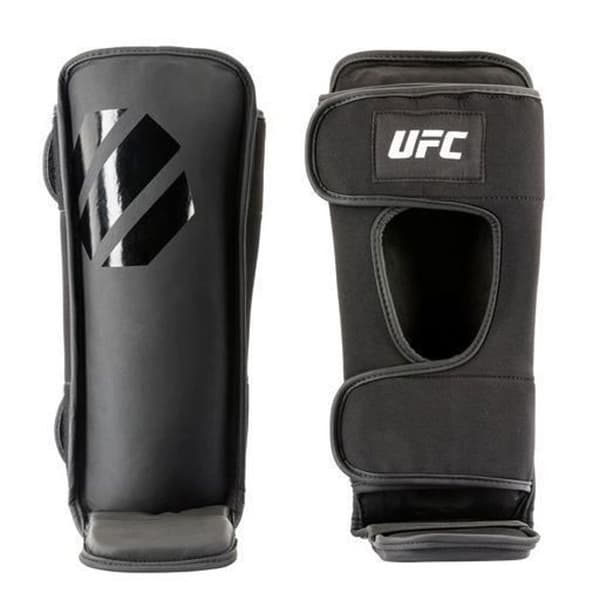 UFC-förstärkta ben- och fotskydd - svart - storlek S