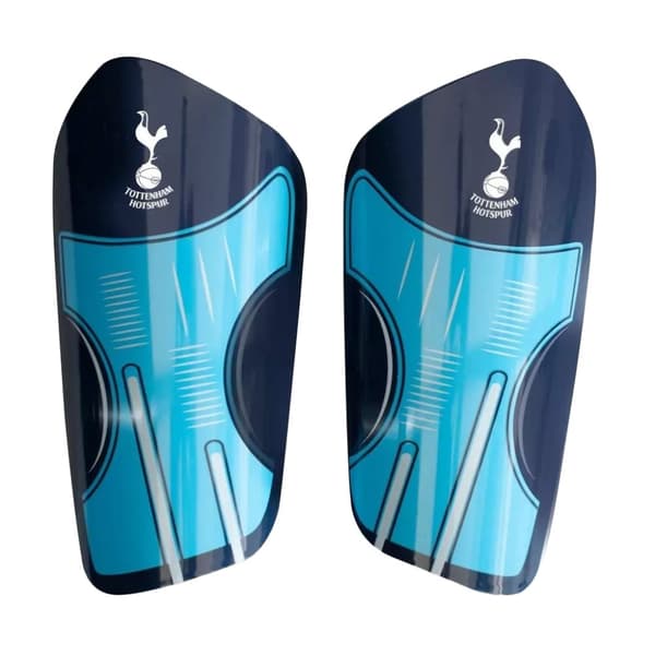 Tottenham Hotspur FC Childrens/Kids Team Slip-In Shin Guards Navy Blue/Blue/White 7-9 Years