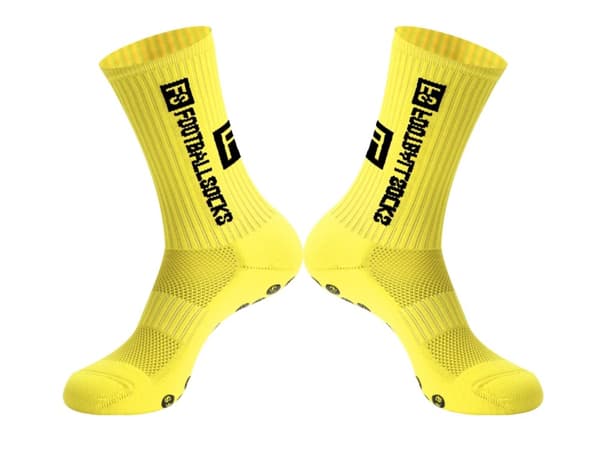 Antisladd fotbollsstrumpor FS 39-45 - Gul