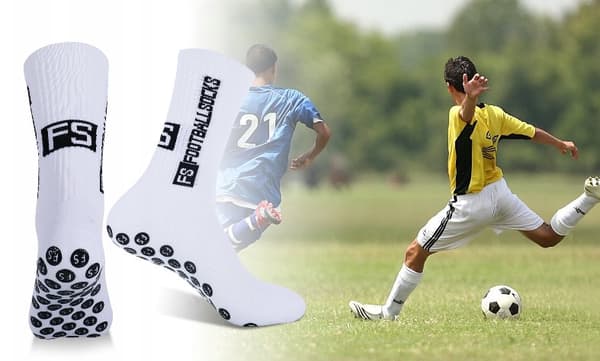 Antisladd fotbollsstrumpor FS 39-45 - Gul