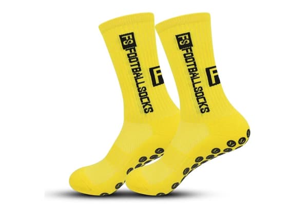 Antisladd fotbollsstrumpor FS 39-45 - Gul