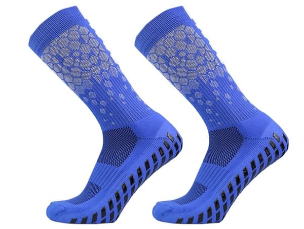 FG 39-45 Anti-Slip Fodboldstrømper - Blå