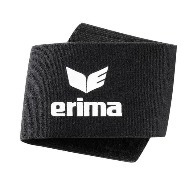 Fotbollsben-skydd - ERIMA - Tib-Scratch - svart - optimal stöd