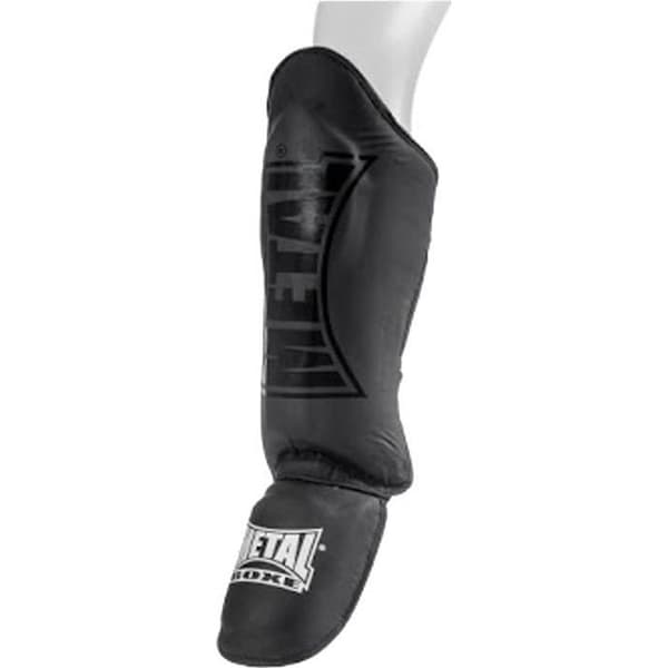 METALLBOXE Shin Guard + Anatomic Foot - Black Light