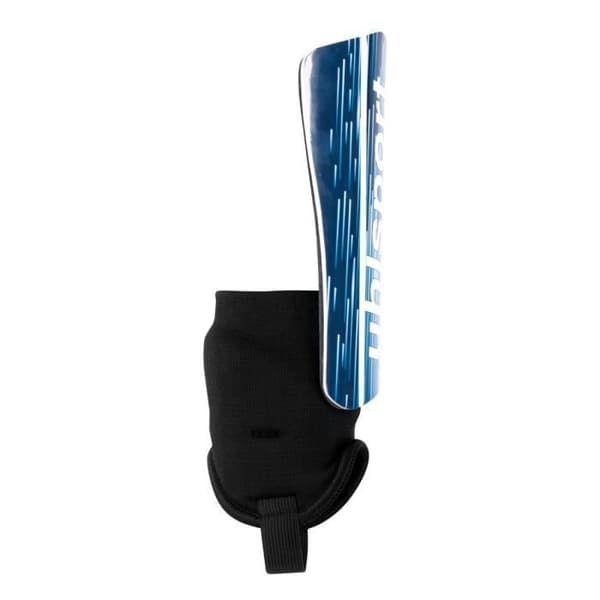 Uhlsport Pro Lite Plus benskydd - blå/vit - M
