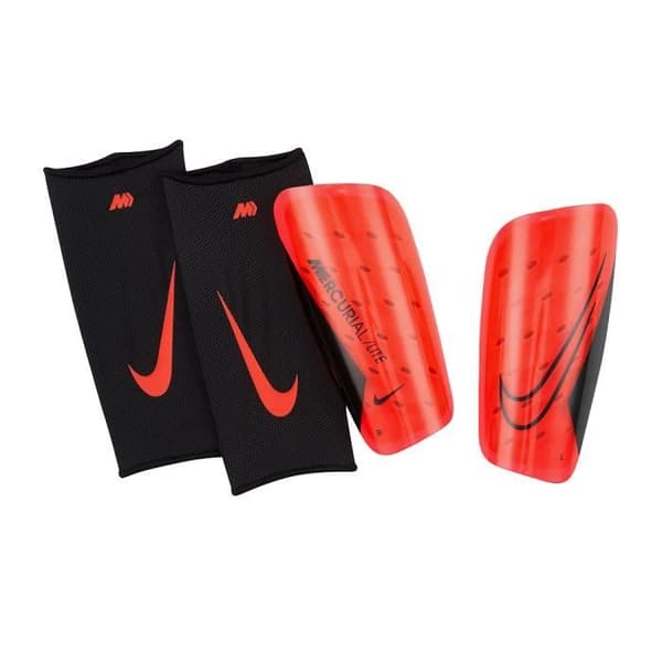 NIKE Merc Lite benskydd för vuxna - Storlek XL - Färg RÖD