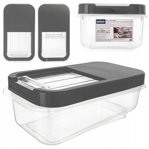 5L Universal plastmatbehållare 35x19cm