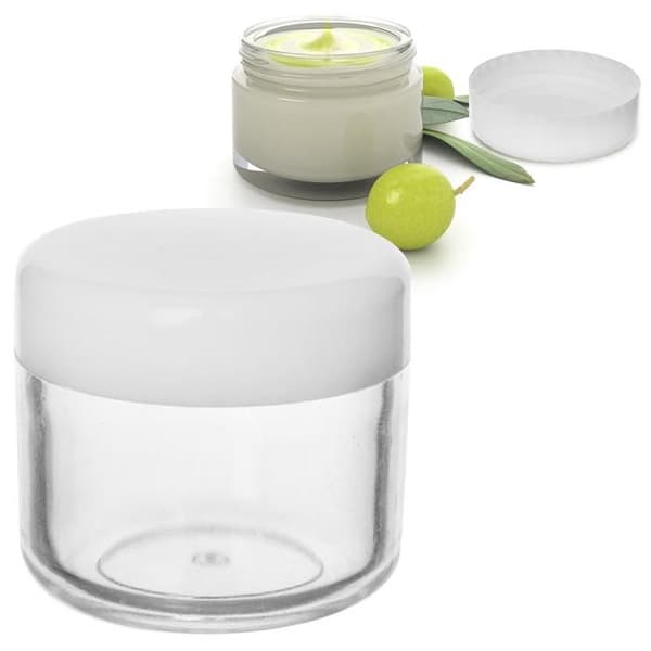 20 ml plastbehållare för krämer, kosmetika och oljor