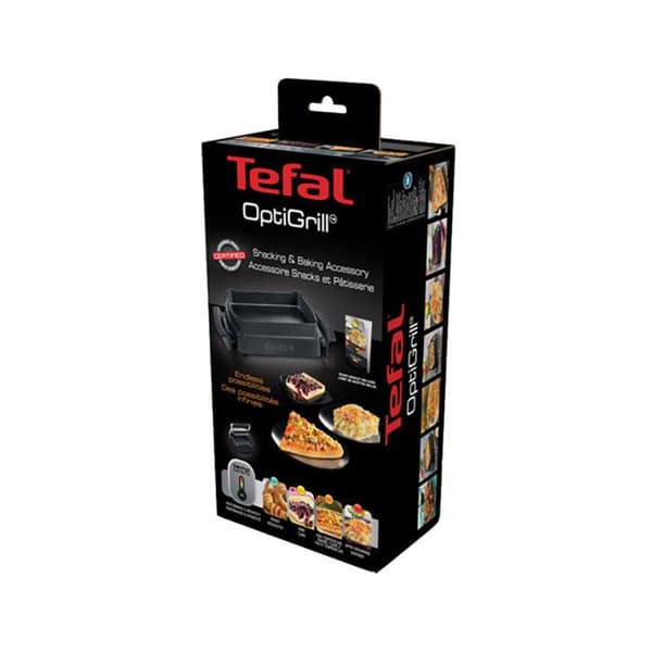 Tefal XA7258. Bredd: 225 mm, Djup: 430 mm, Höjd: 100 mm. Antal: 1 st. Produktfärg: Svart, Stål