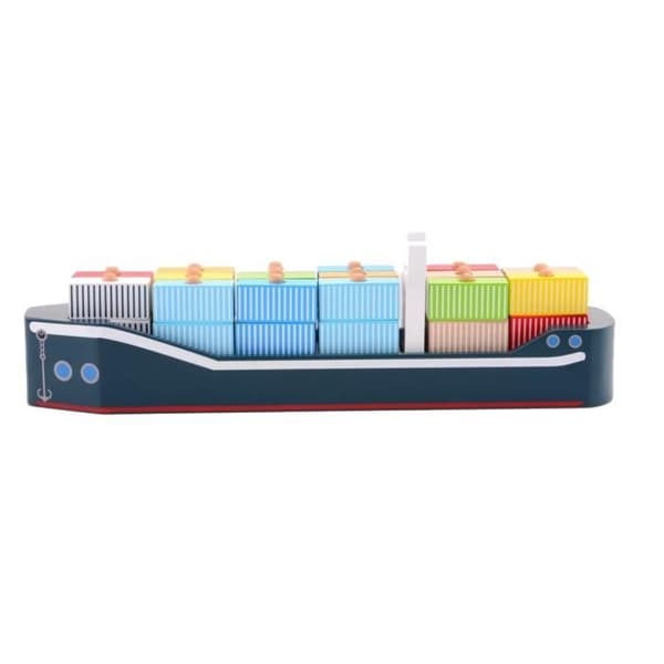 Spelad träcontainer 47 cm container