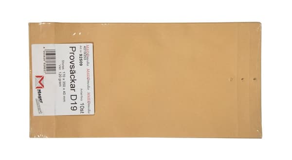 Provsäck nr.19 160x340mm 105g 10/fp