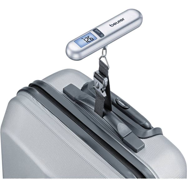 Beurer 732.12 Bagagevåg Vägningsområde 40 kg Läsbarhet 10 g batteri Silver