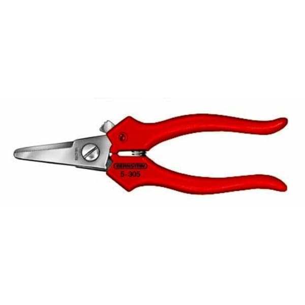 Bernstein Tools for Electronics 5-305 Kombisax 140 mm Röd