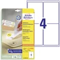Miniatyrbild 1 av 5: Avery-Zweckform L4733REV-25 Universaletiketter 99.1 x 139 mm Papper Vit 120 st Repositionerbart Bläckstråleskrivare, La